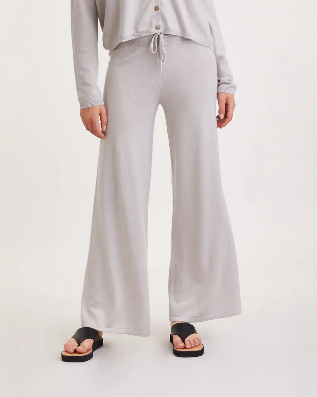 LISA YANG   Trousers Sofi Cashmere Stone 